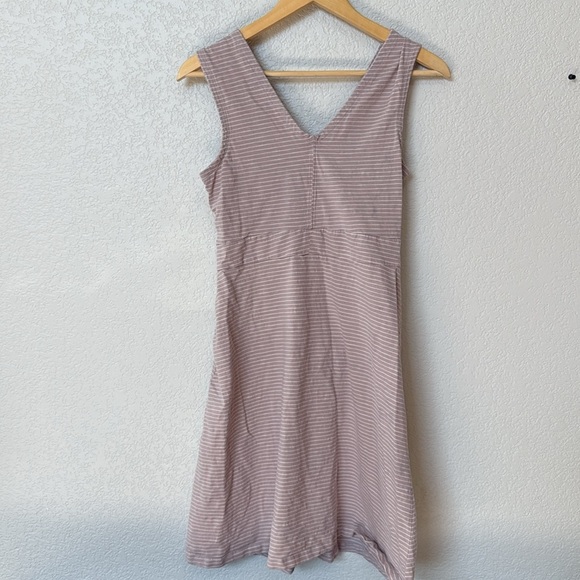 Patagonia Porch Song Dress Striped Purple size Medium - Picture 7 of 12